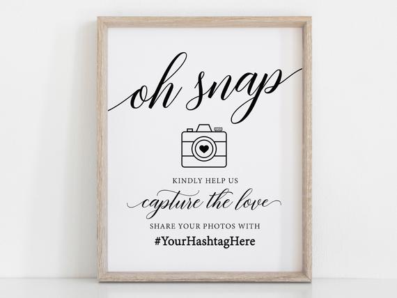Creating a wedding Hashtag! Unique to you…