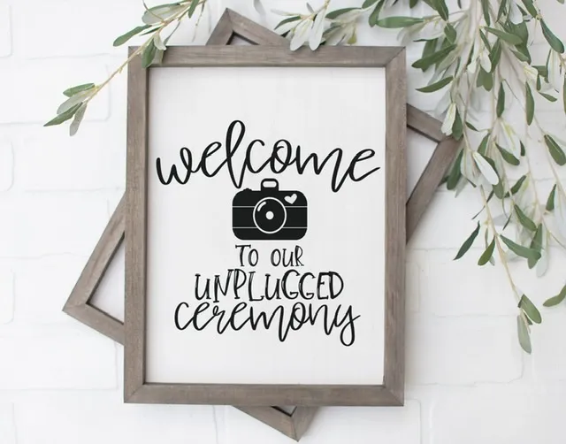 Unplugged Wedding – the choice is yours?