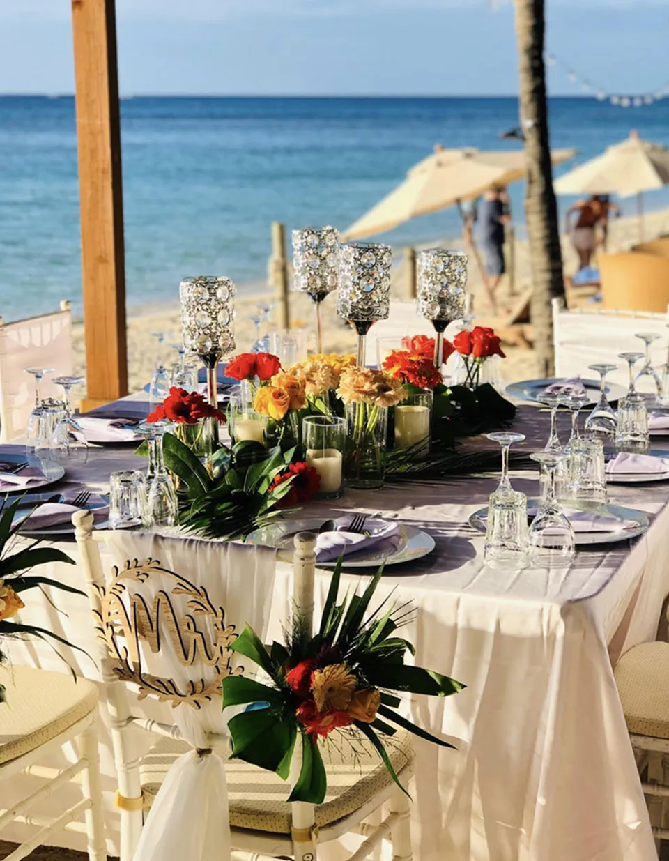 Wedding Bar Basics table