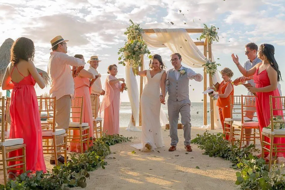 Say “I Do” in Style: 2023 Beach Wedding Dress Code Trends