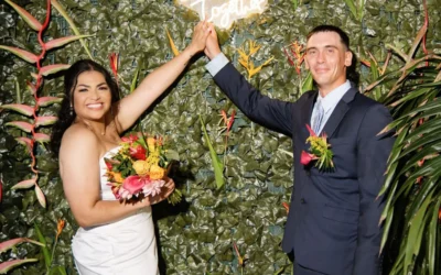 A Dreamy Sunset Wedding for Tracy and Cal at San Simon Beach Club