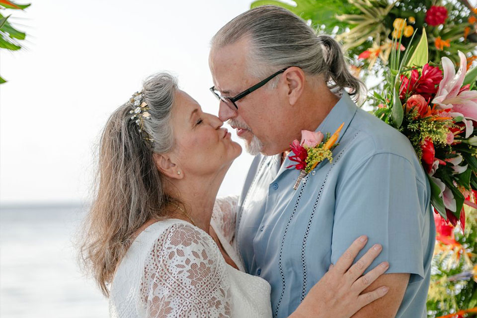 Cindy and Rick's Magical Vow Renewal at The Dock Resort, Roatan 3