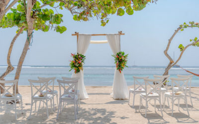 A Colorful Cruise Wedding Celebration for Tambra and Bob in Roatán